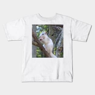 White Squirrel Kids T-Shirt